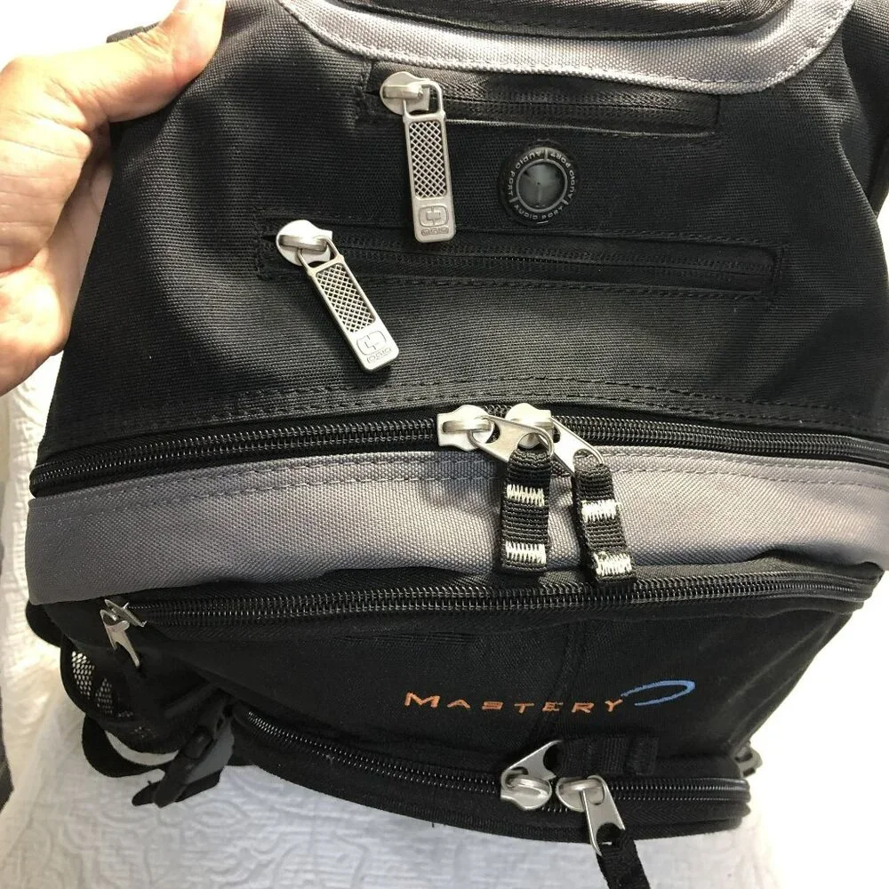 Ogio Mastery Fortune Builders Laptop Backpack Multi Pocket Travel Bag